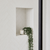 Skinny White Metro Tile Tiles - Glazed